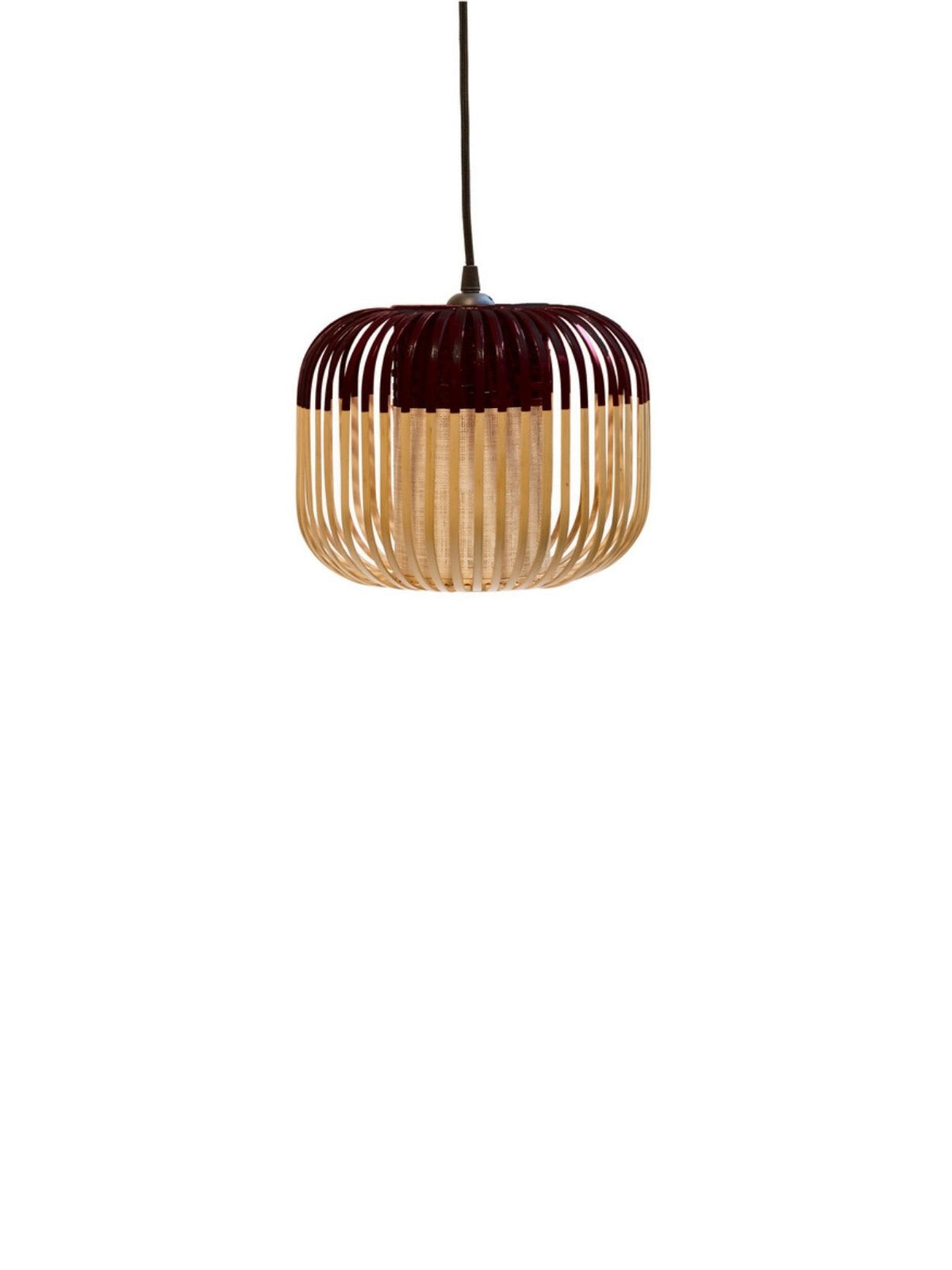 Suspension en bambou naturel 27 cm, Bamboo XS