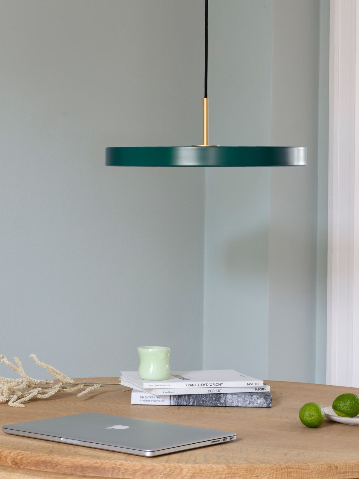 Suspension LED avec détail laiton, Asteria Medium