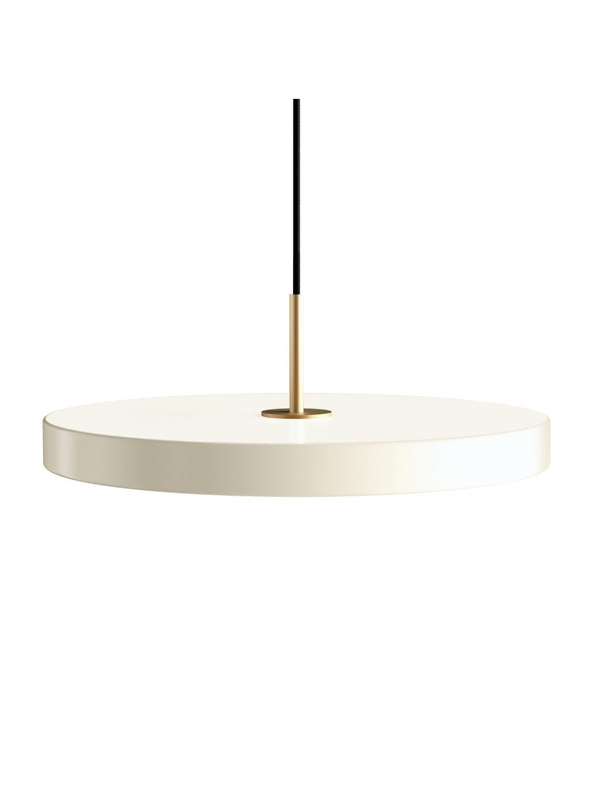 Suspension LED avec détail laiton, Asteria Medium