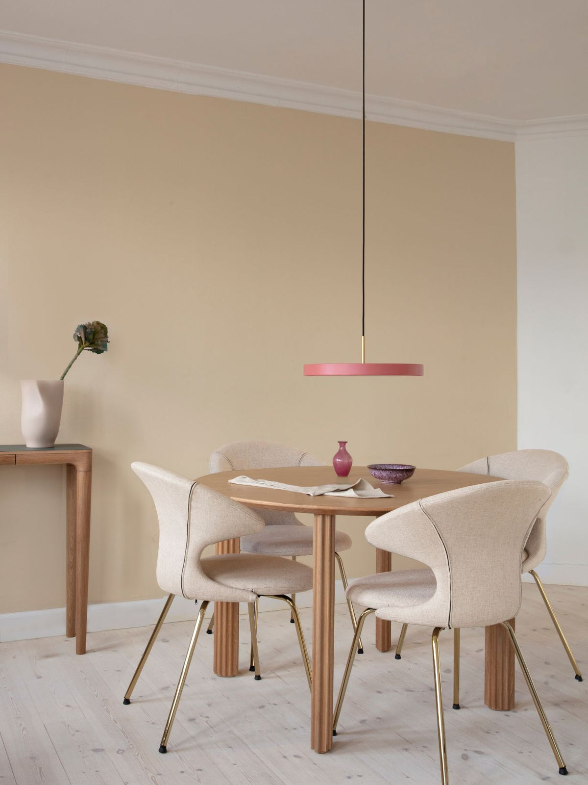 Suspension LED avec détail laiton, Asteria Medium