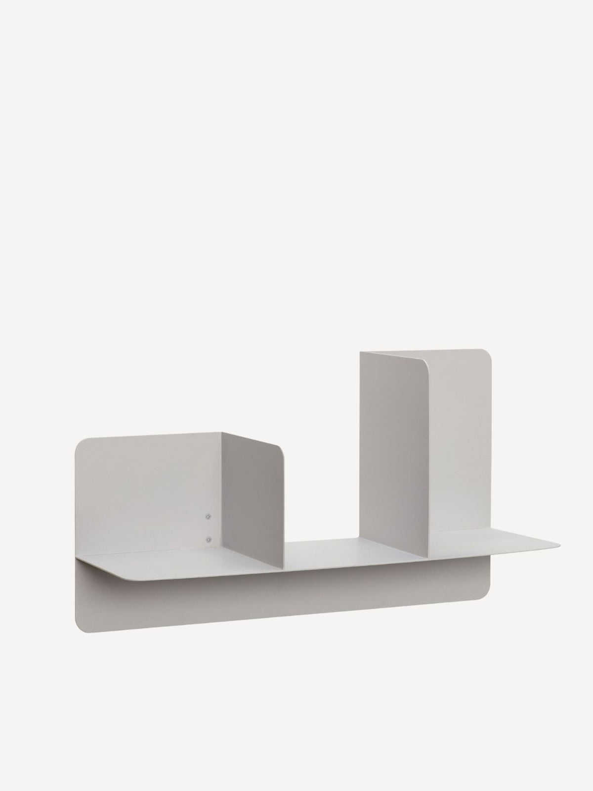 Etagère Murale pliante en Métal Gris