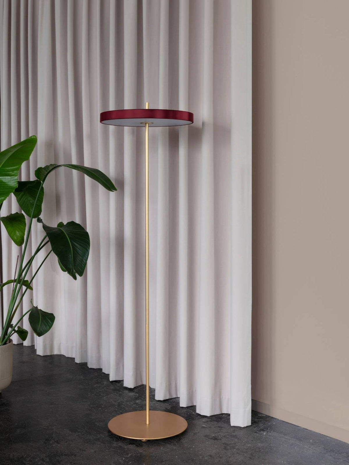 Lampadaire LED en Acier, Asteria Floor