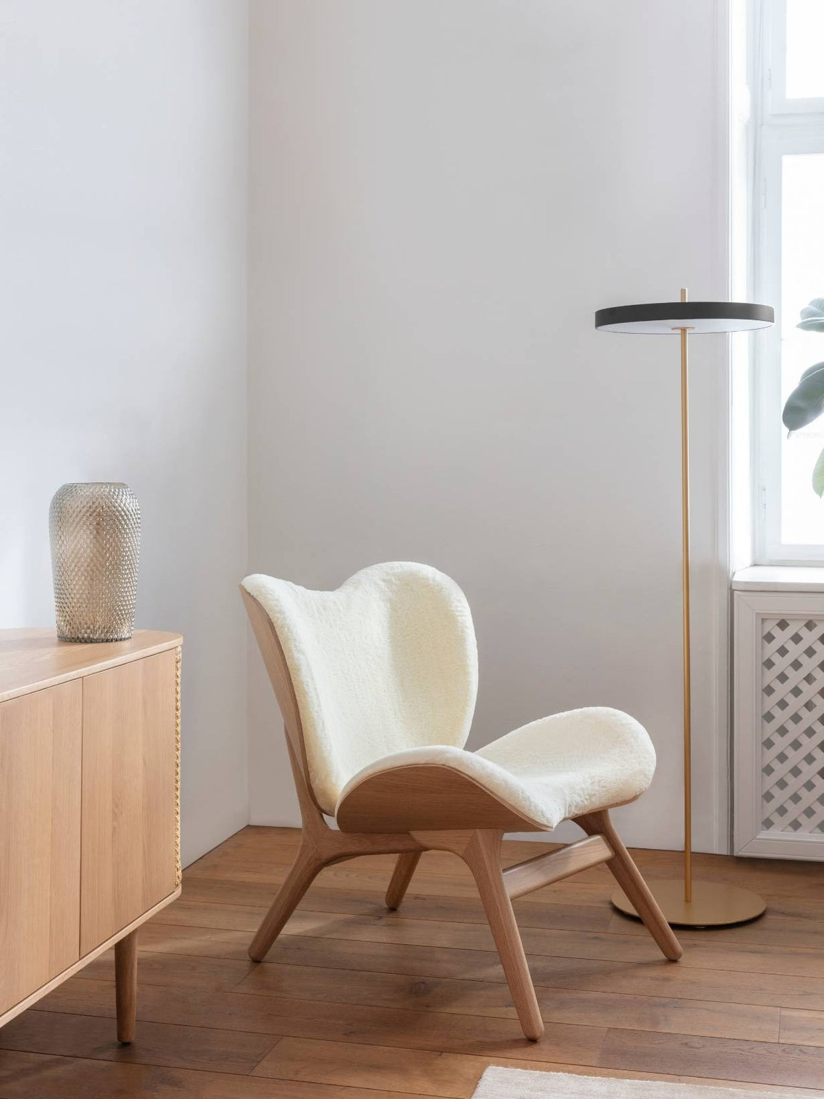 Lampadaire LED en Acier, Asteria Floor