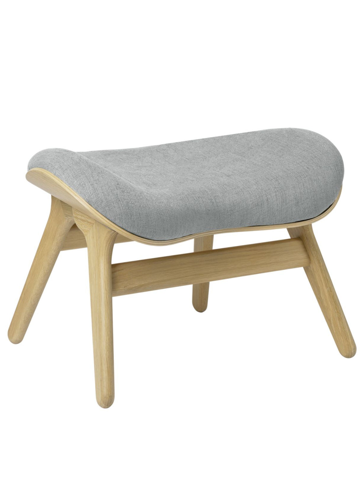 Repose-pieds en chêne clair, A Conversation Piece Ottoman