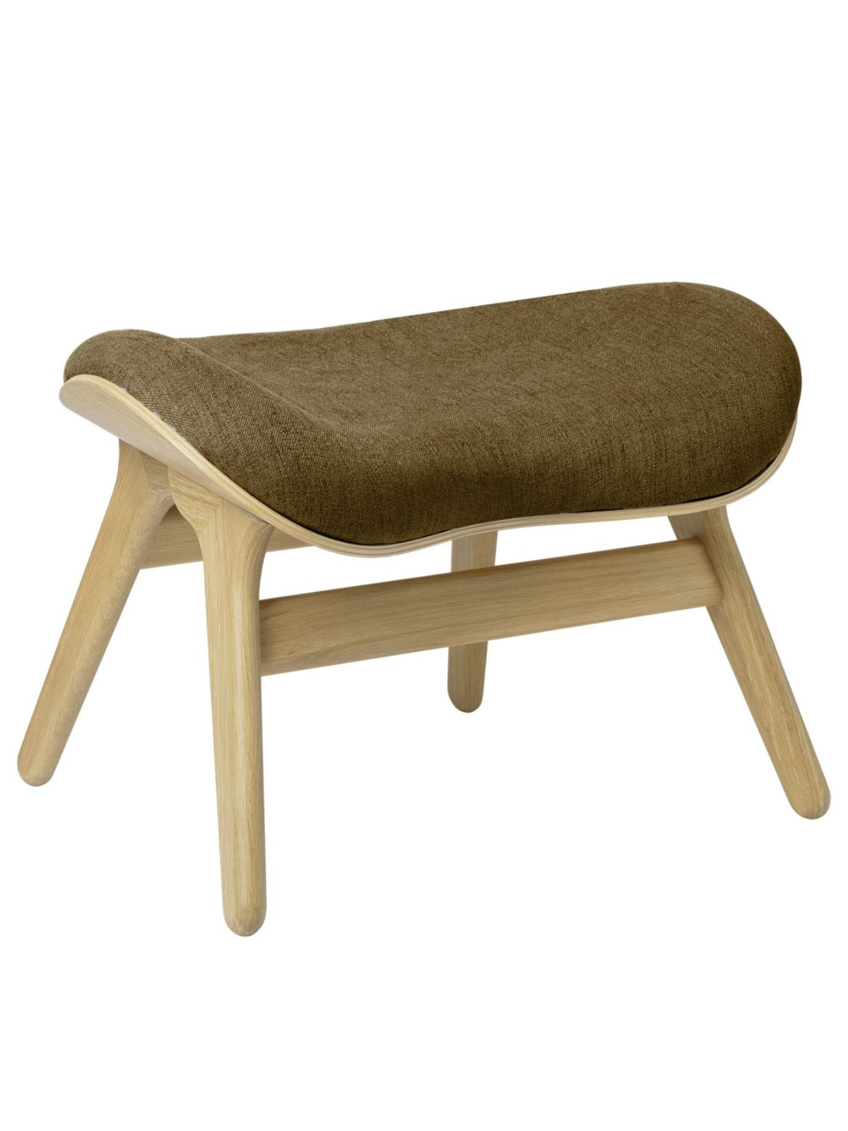 Repose-pieds en chêne clair, A Conversation Piece Ottoman