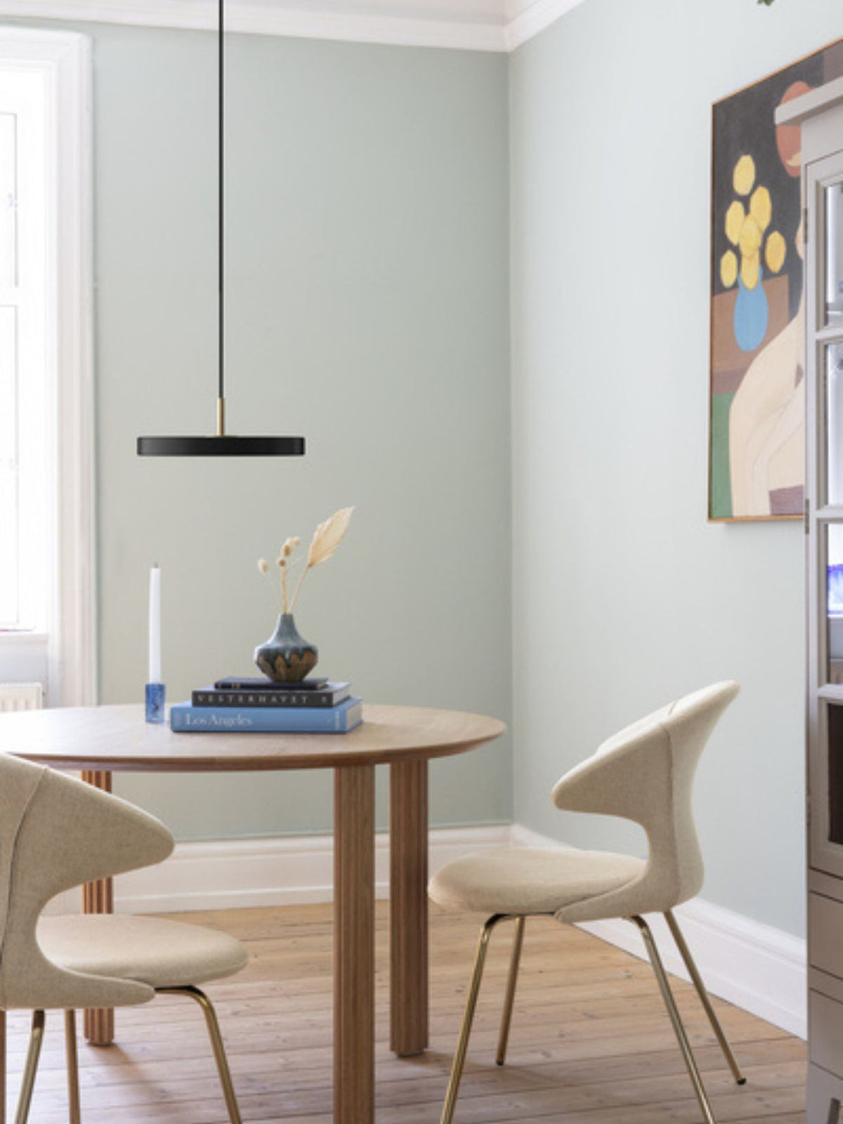 Suspension LED avec détail en laiton, Asteria Mini