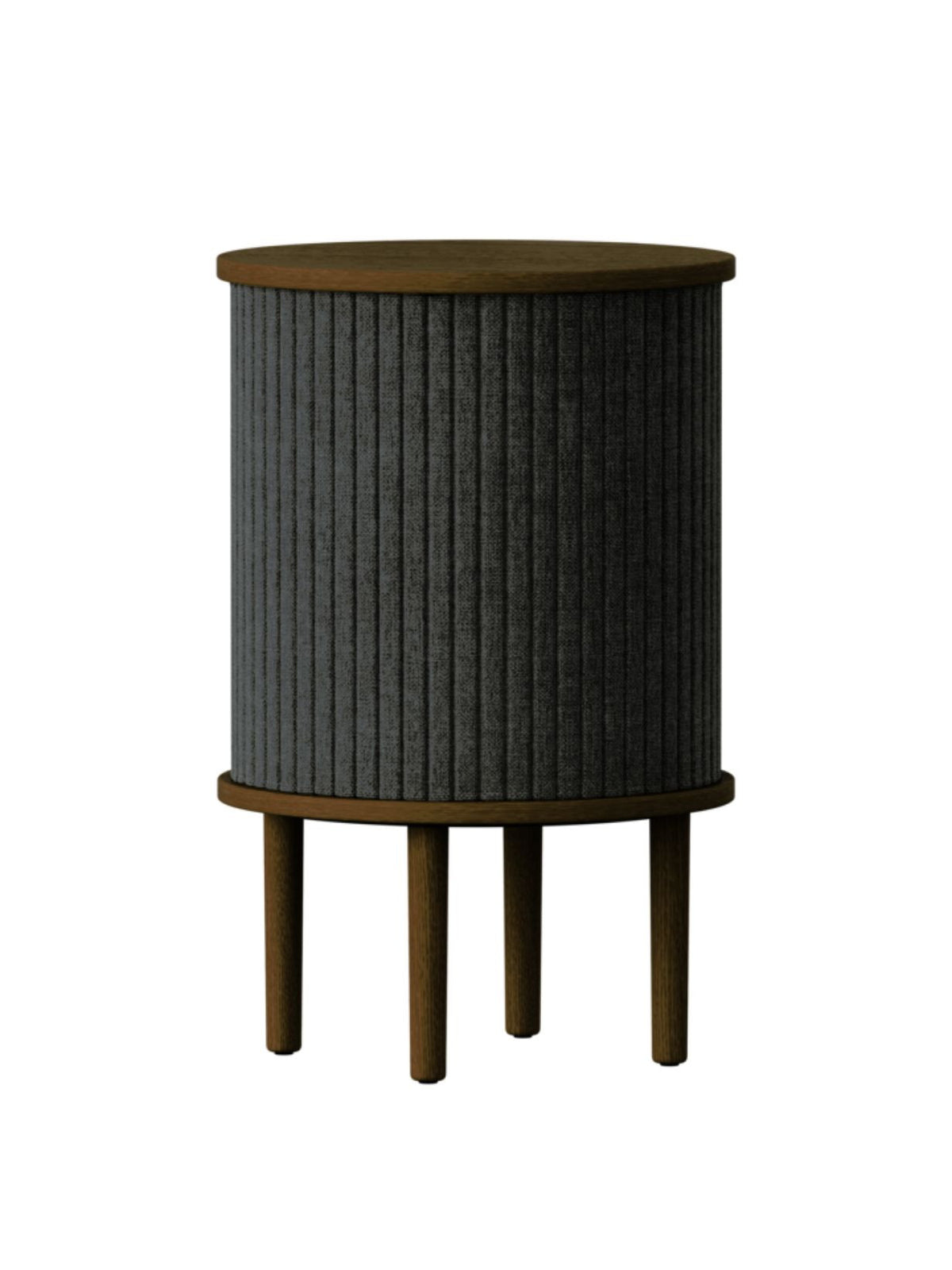 Table de nuit en chêne foncé, Audacious
