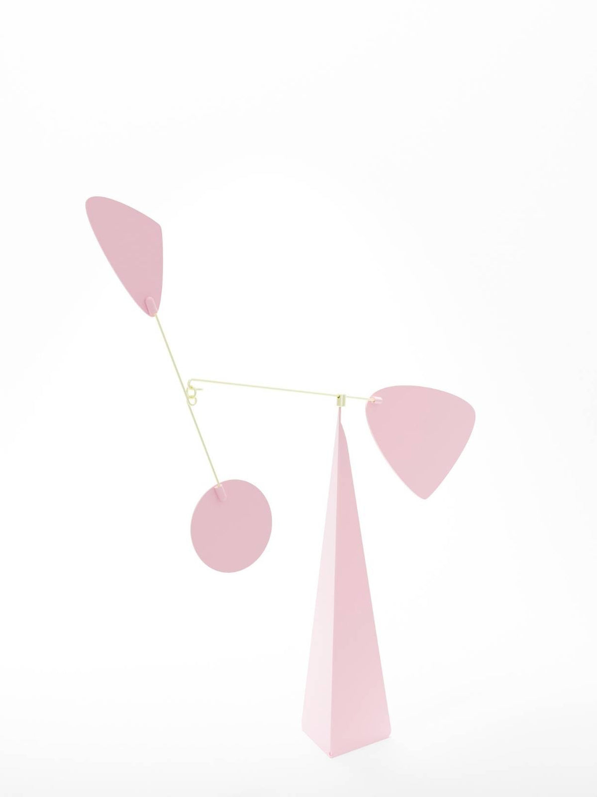 Mobile debout en aluminium rose, Fiji
