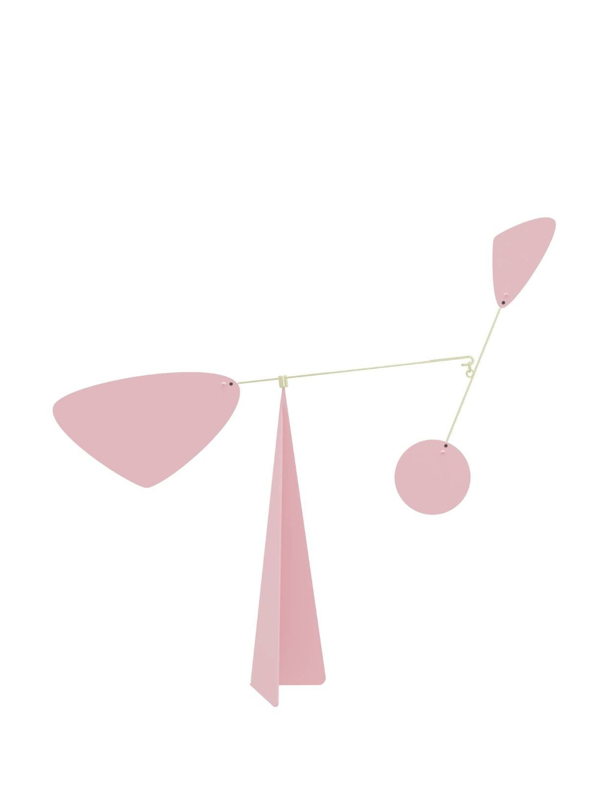 Mobile debout en aluminium rose, Fiji