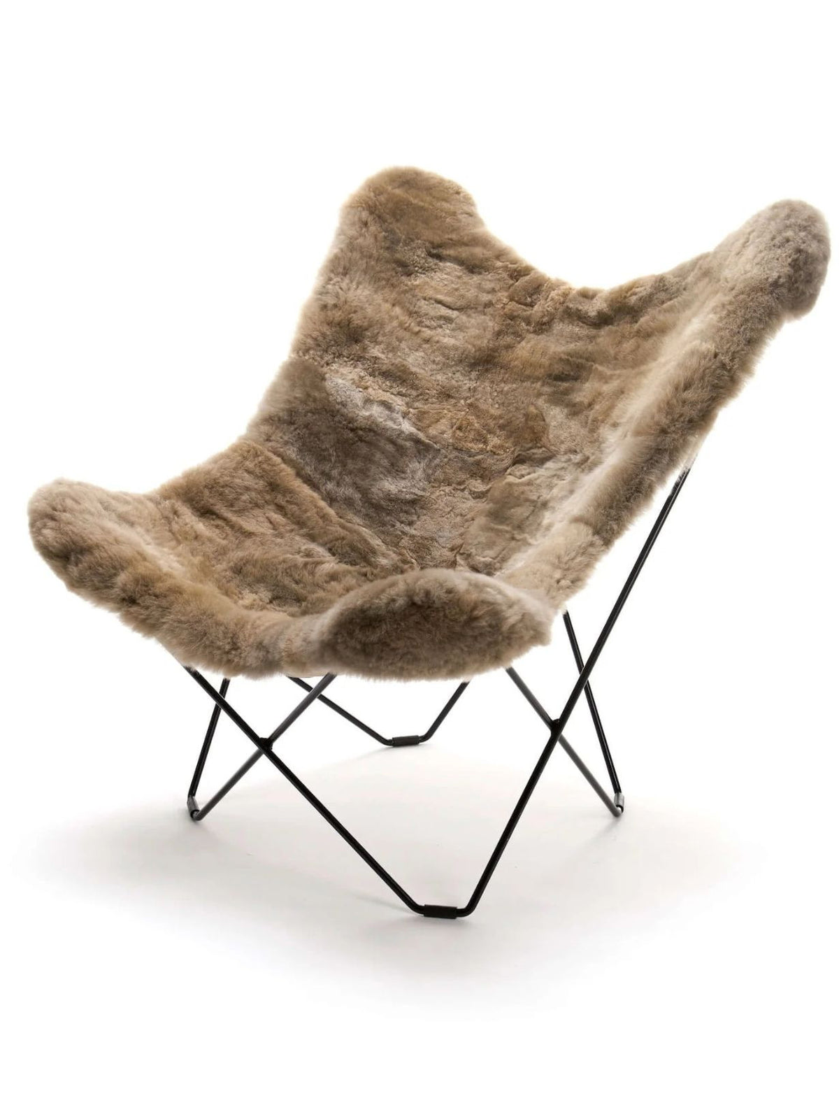 Fauteuil Papillon en Alpaga, Mariposa,