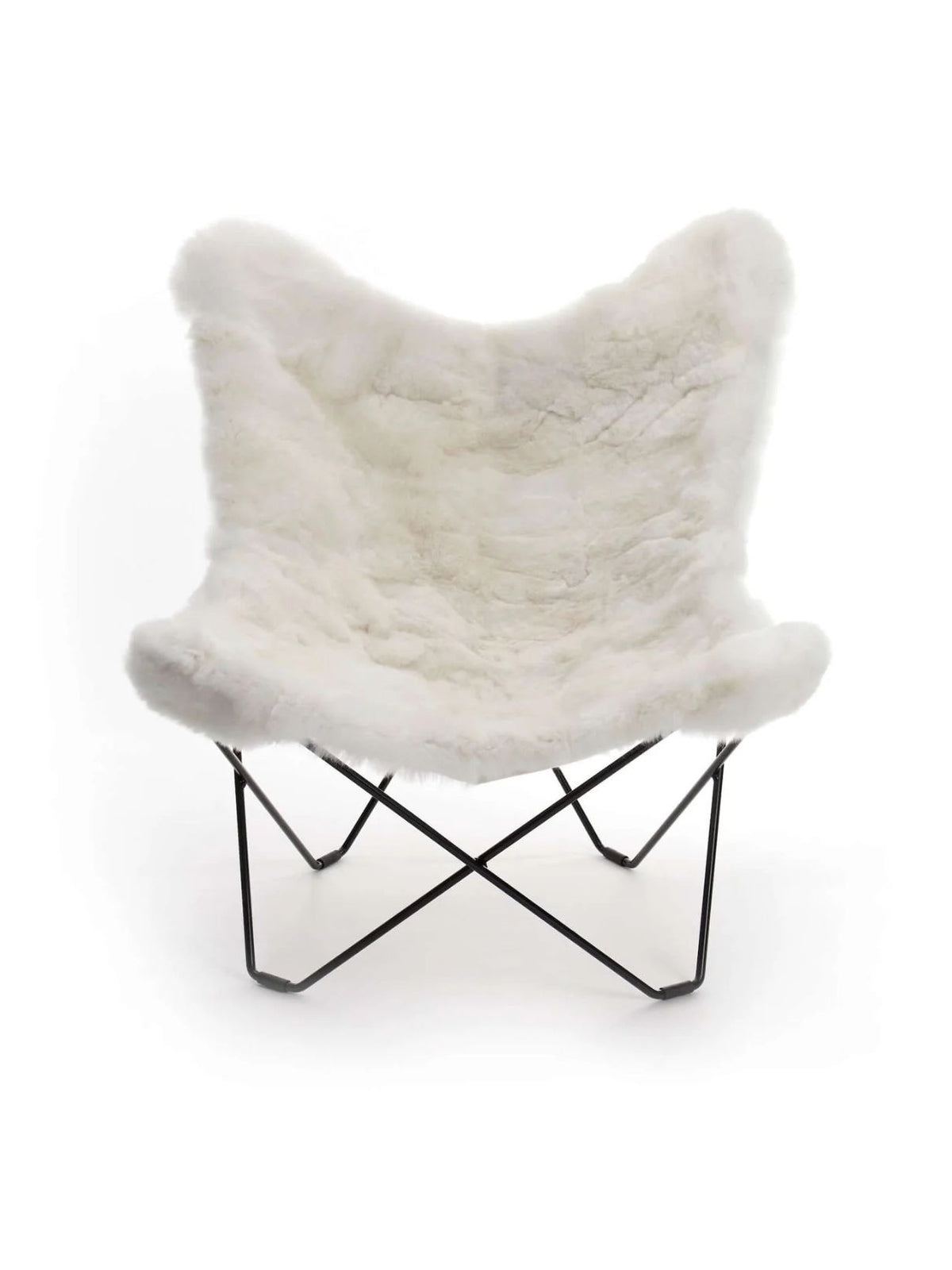 Fauteuil Papillon en Alpaga, Mariposa,