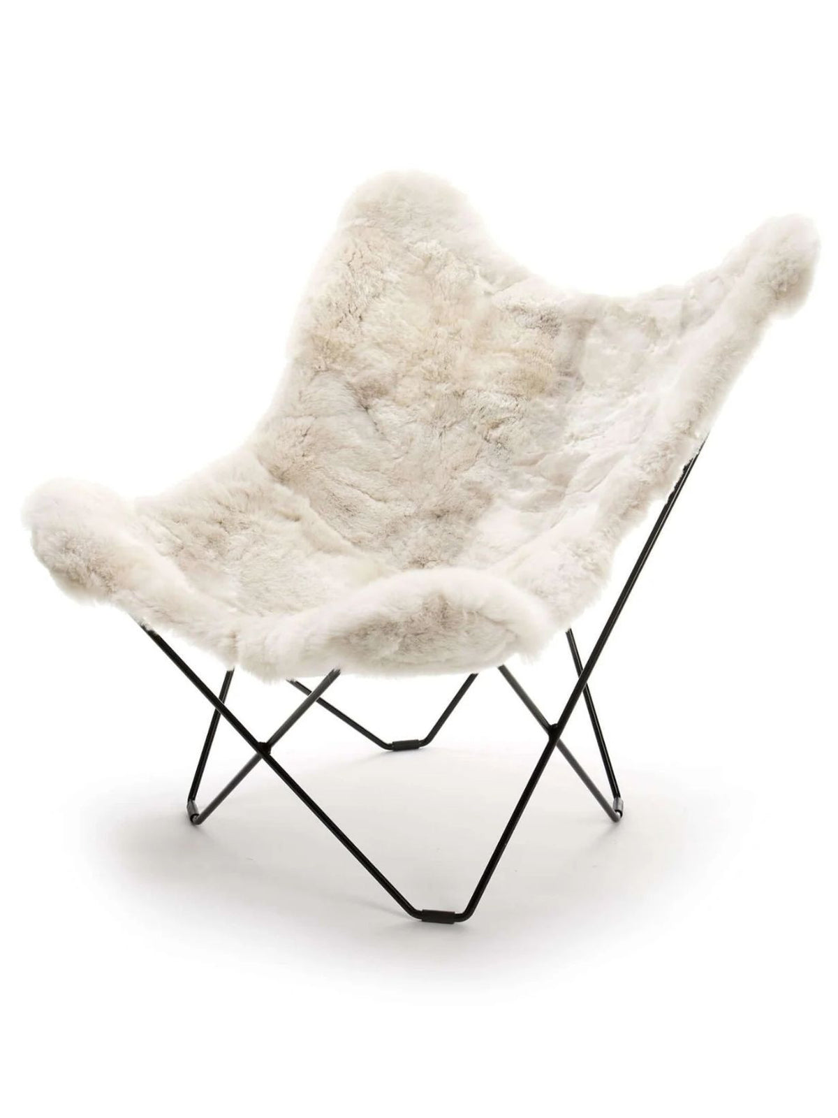 Fauteuil Papillon en Alpaga, Mariposa,