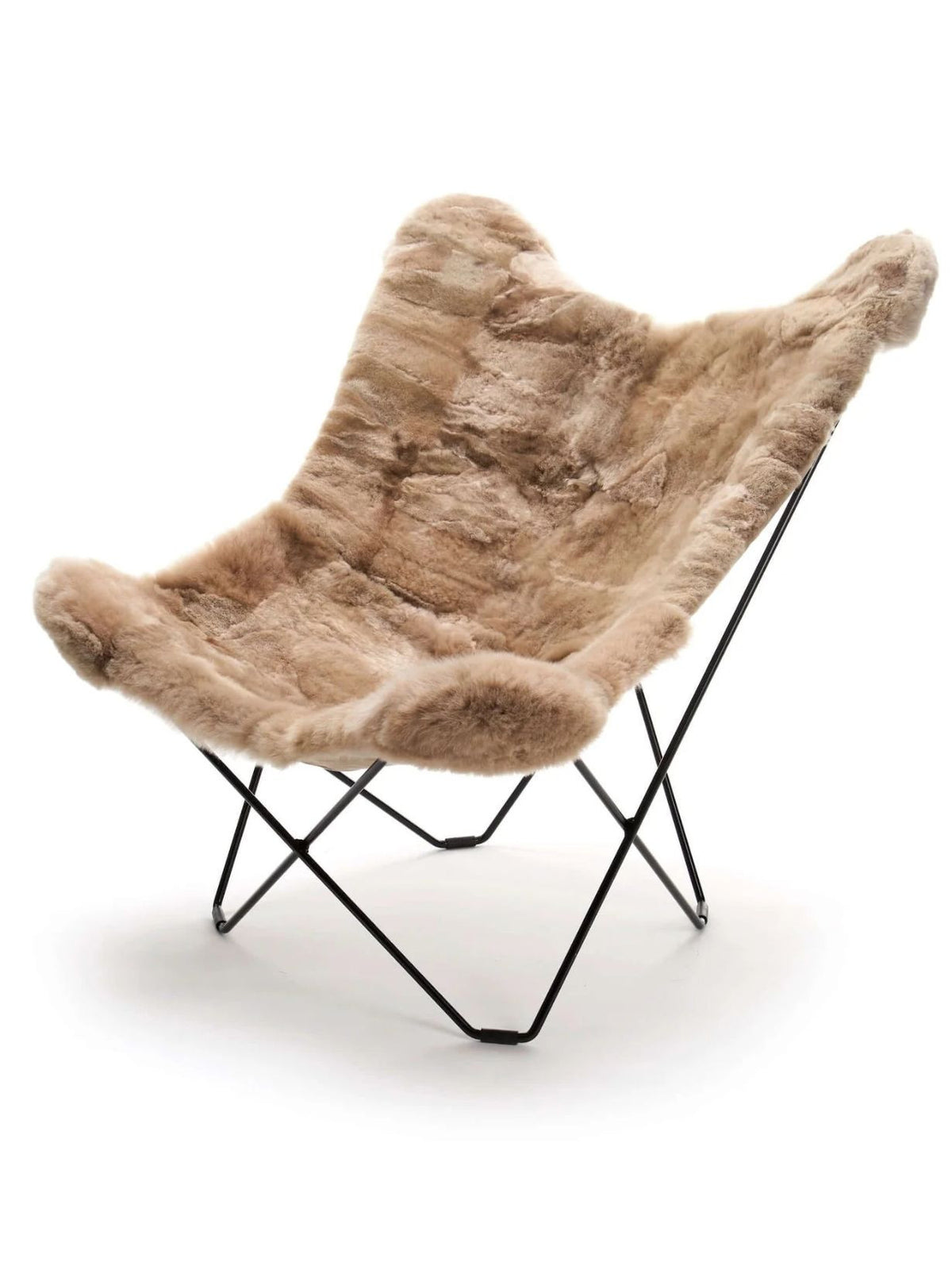 Fauteuil Papillon en Alpaga, Mariposa,