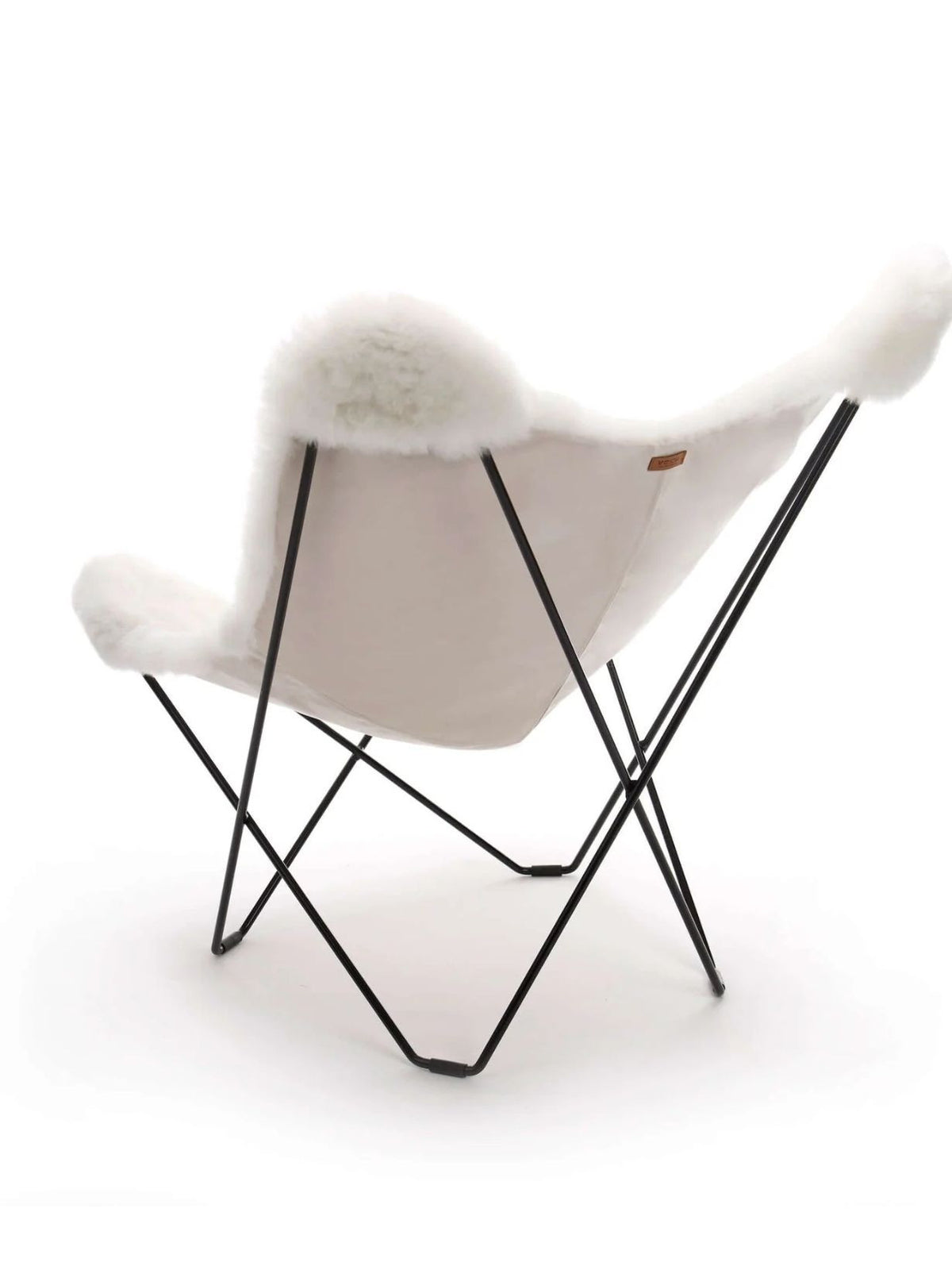 Fauteuil Papillon en Alpaga, Mariposa,