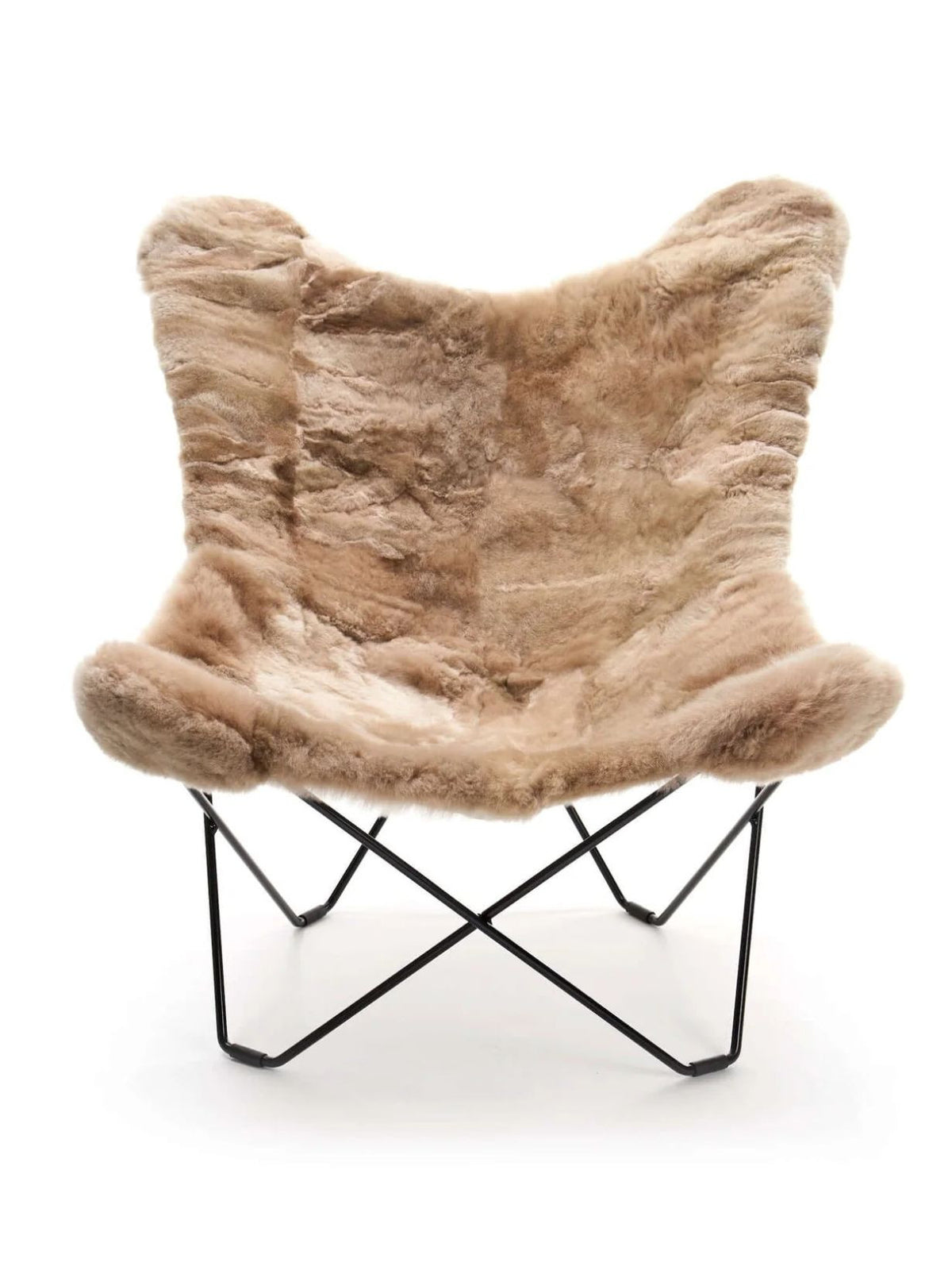 Fauteuil Papillon en Alpaga, Mariposa,