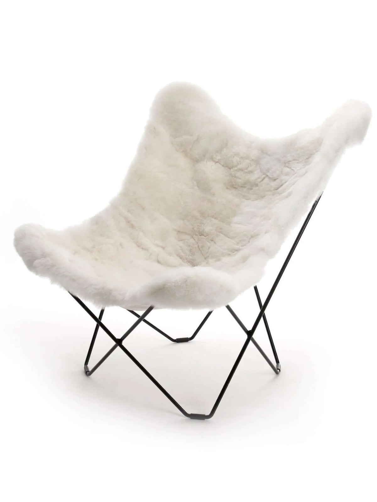 Fauteuil Papillon en Alpaga, Mariposa,