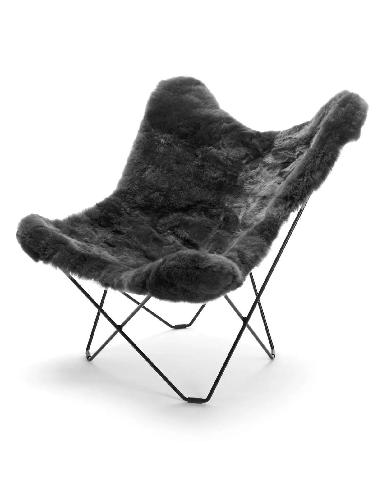 Fauteuil Papillon en Alpaga, Mariposa,