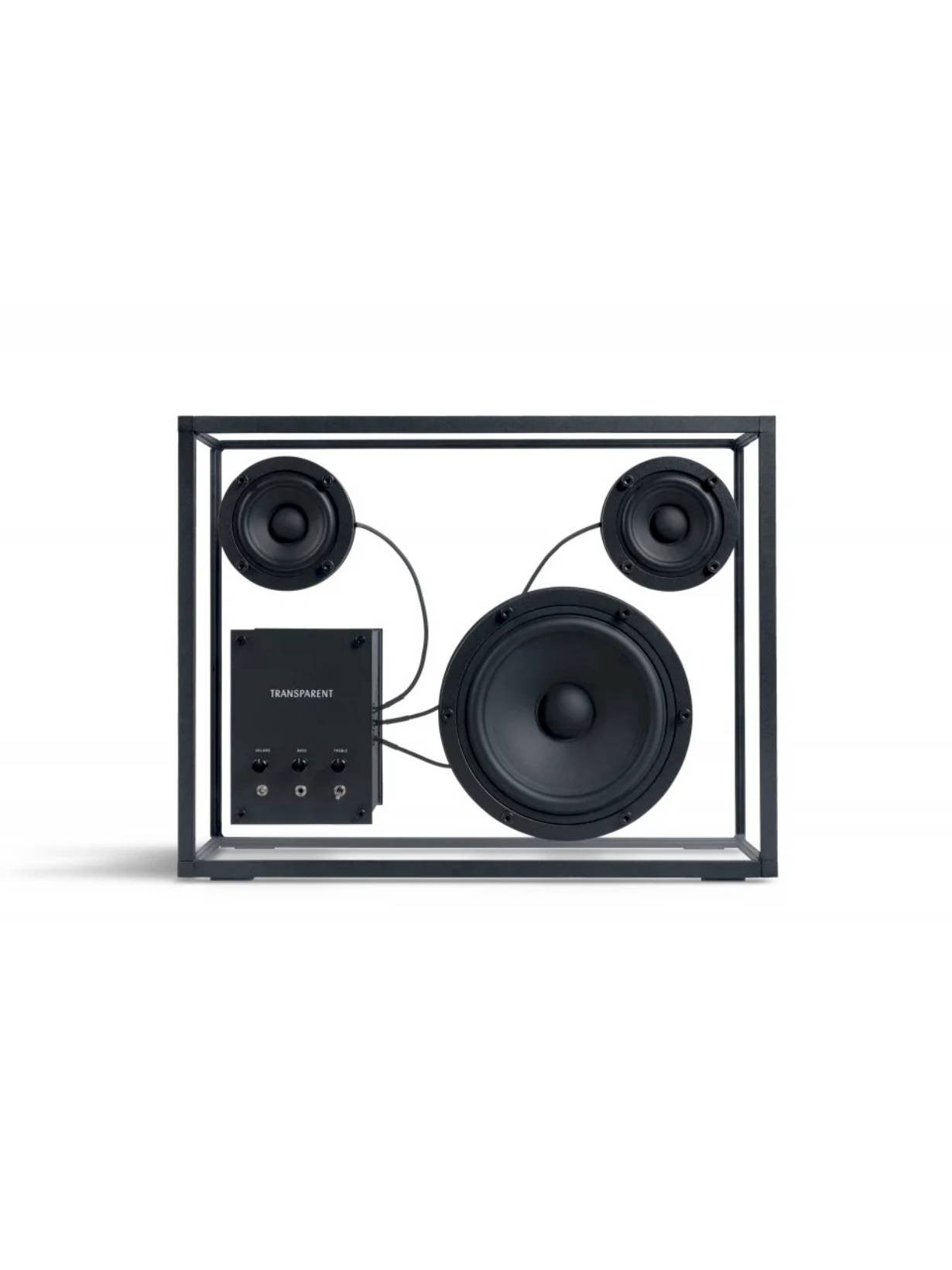 Enceinte Bluetooth en verre trempé, Transparent Speaker