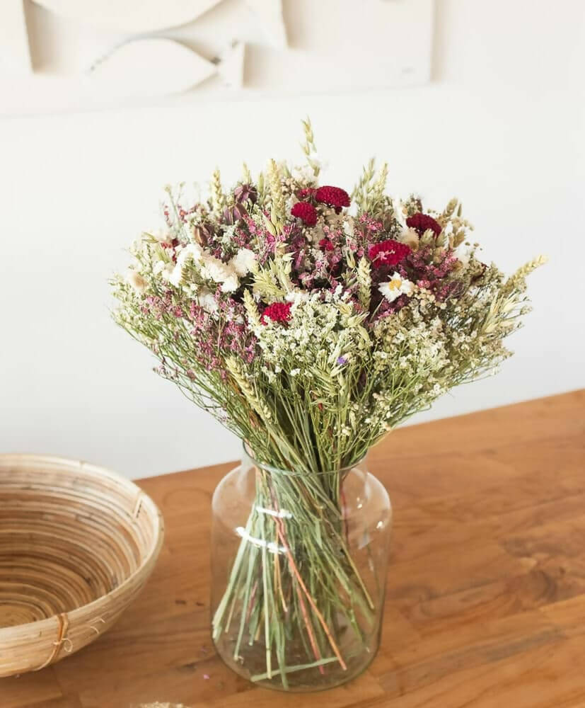 Bouquet de fleurs séchées "S'Aranella"