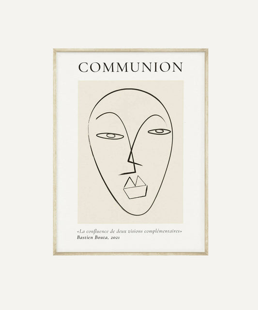 Affiche d'art "Communion"
