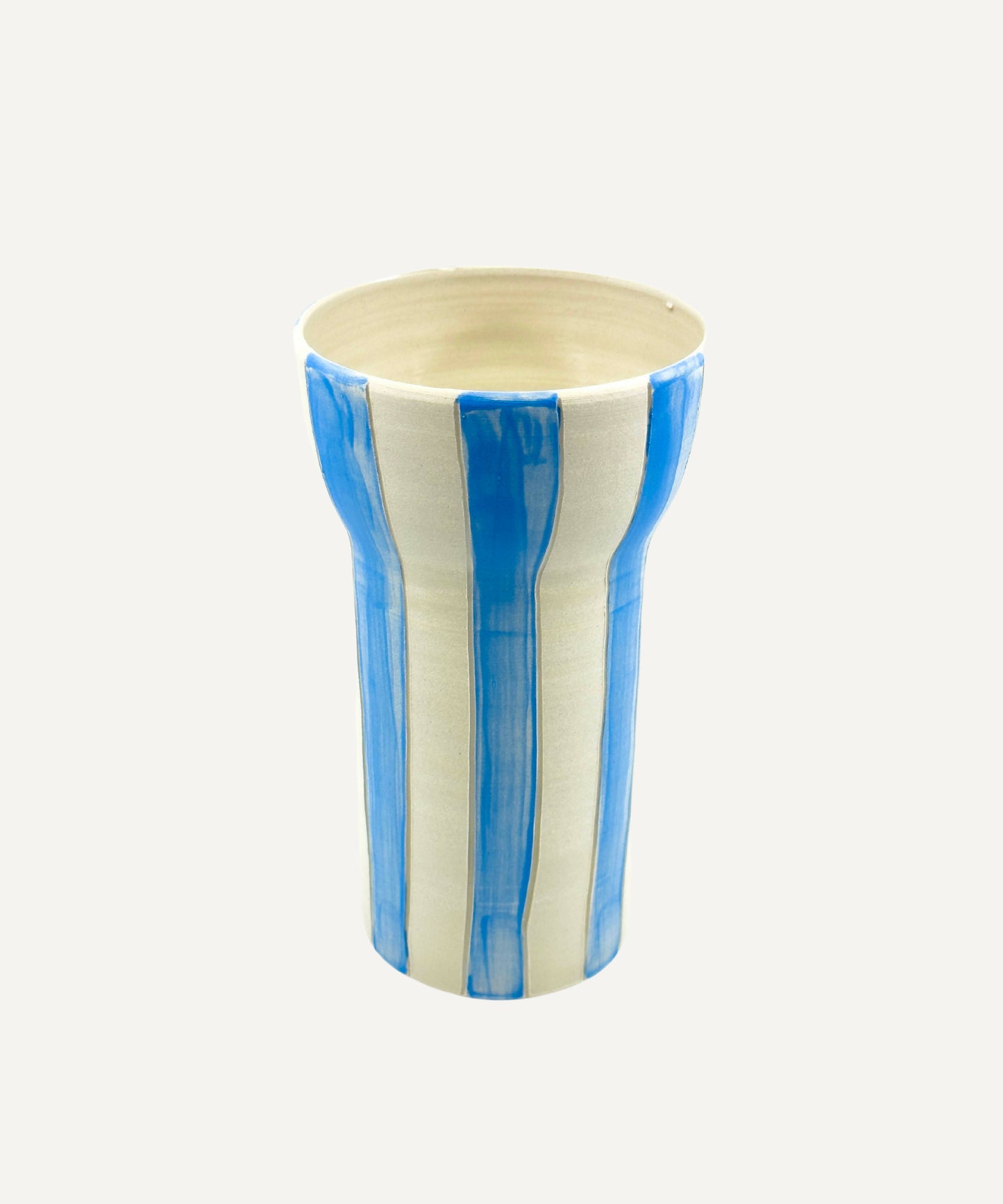 Vase en grès "GIGI" - Bleu