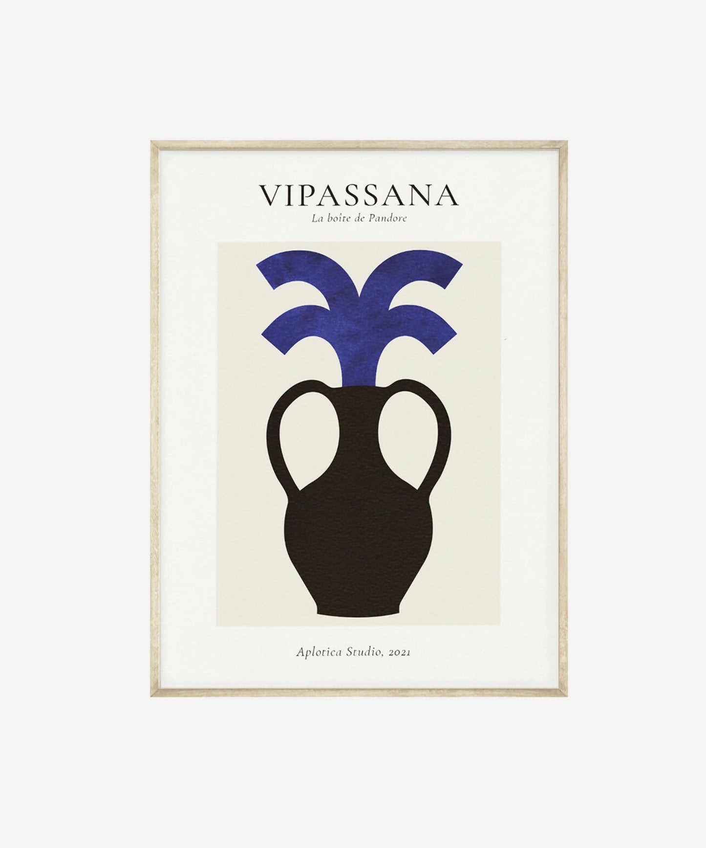 Affiche d'art "Vipassana"