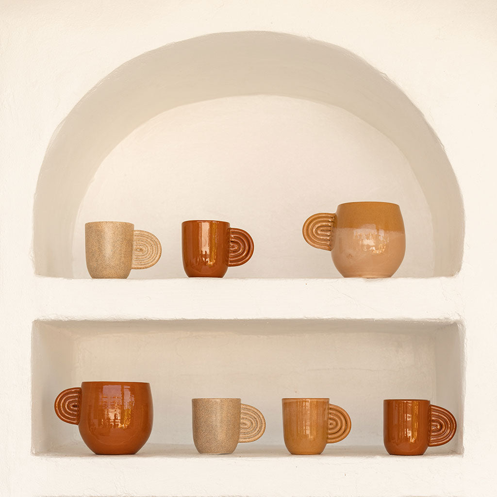 Tasse en céramique Ambre - Terracotta