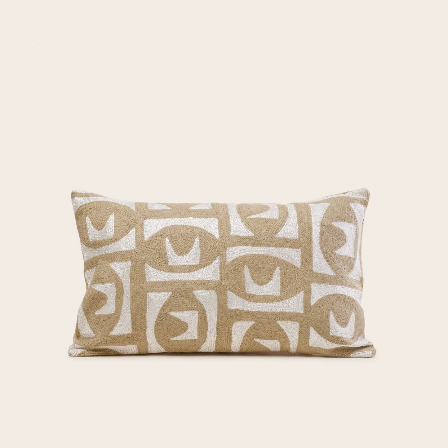 Housse de coussin ZACARY naturel cuivré