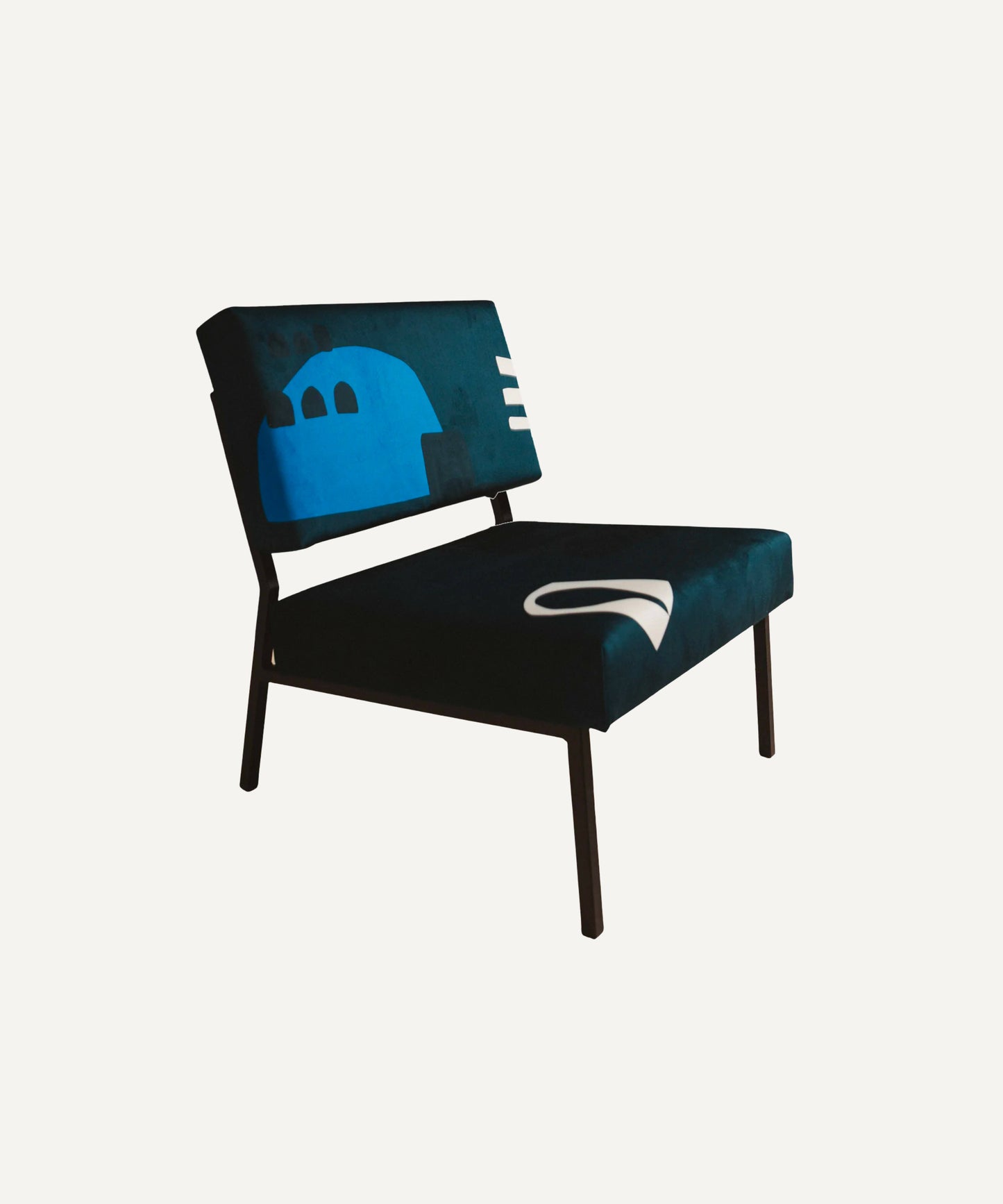 Fauteuil 02 - Babylone Blue