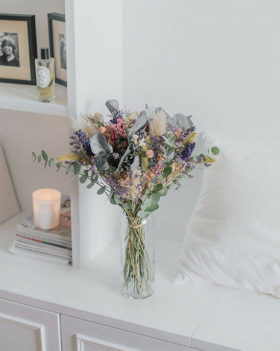 Bouquet de fleurs séchées "Cala Fornells"